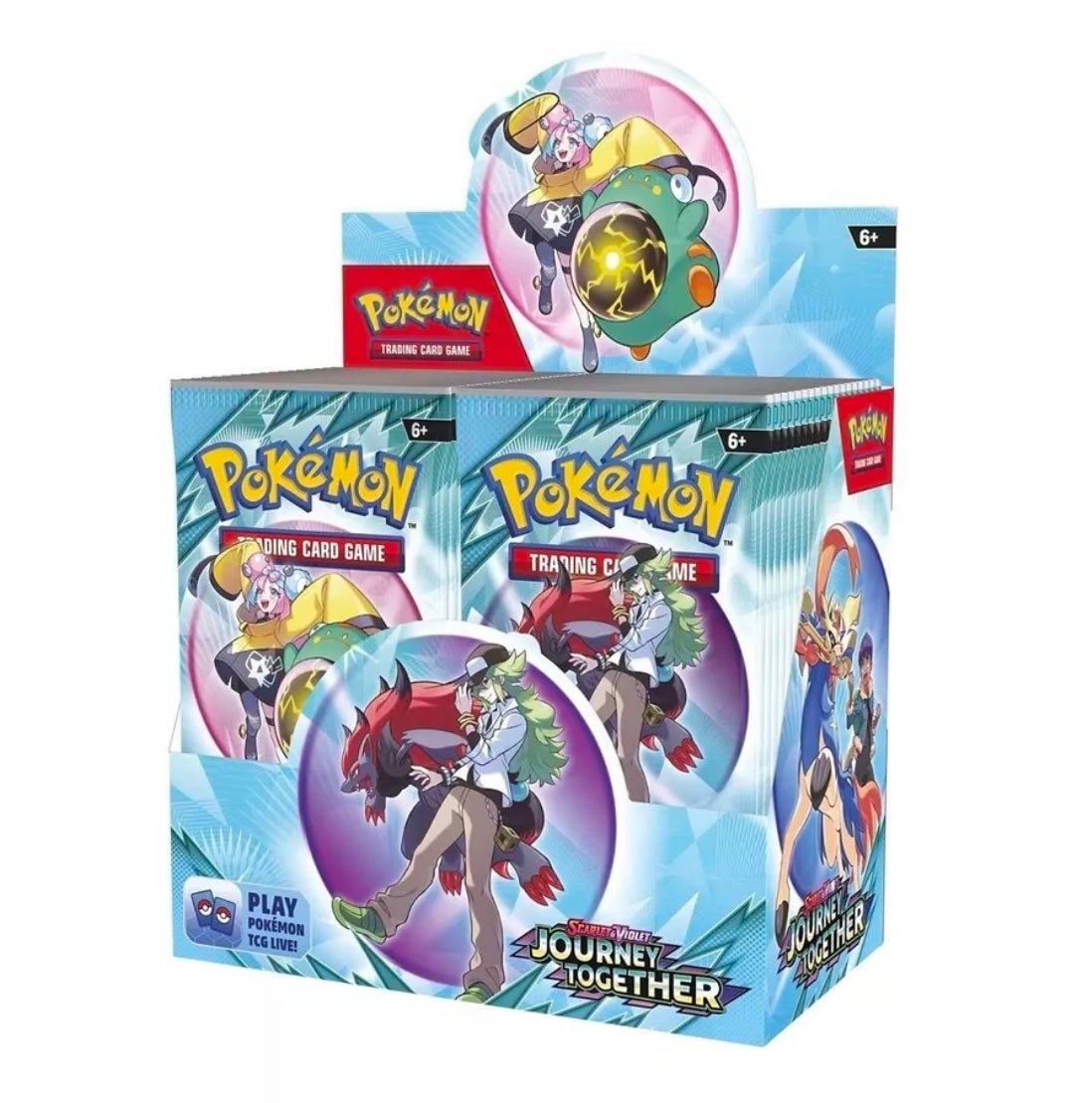 Pokémon Trading Card Game - Scarlet & Violet – Journey Together - Booster Box (36 Packs)