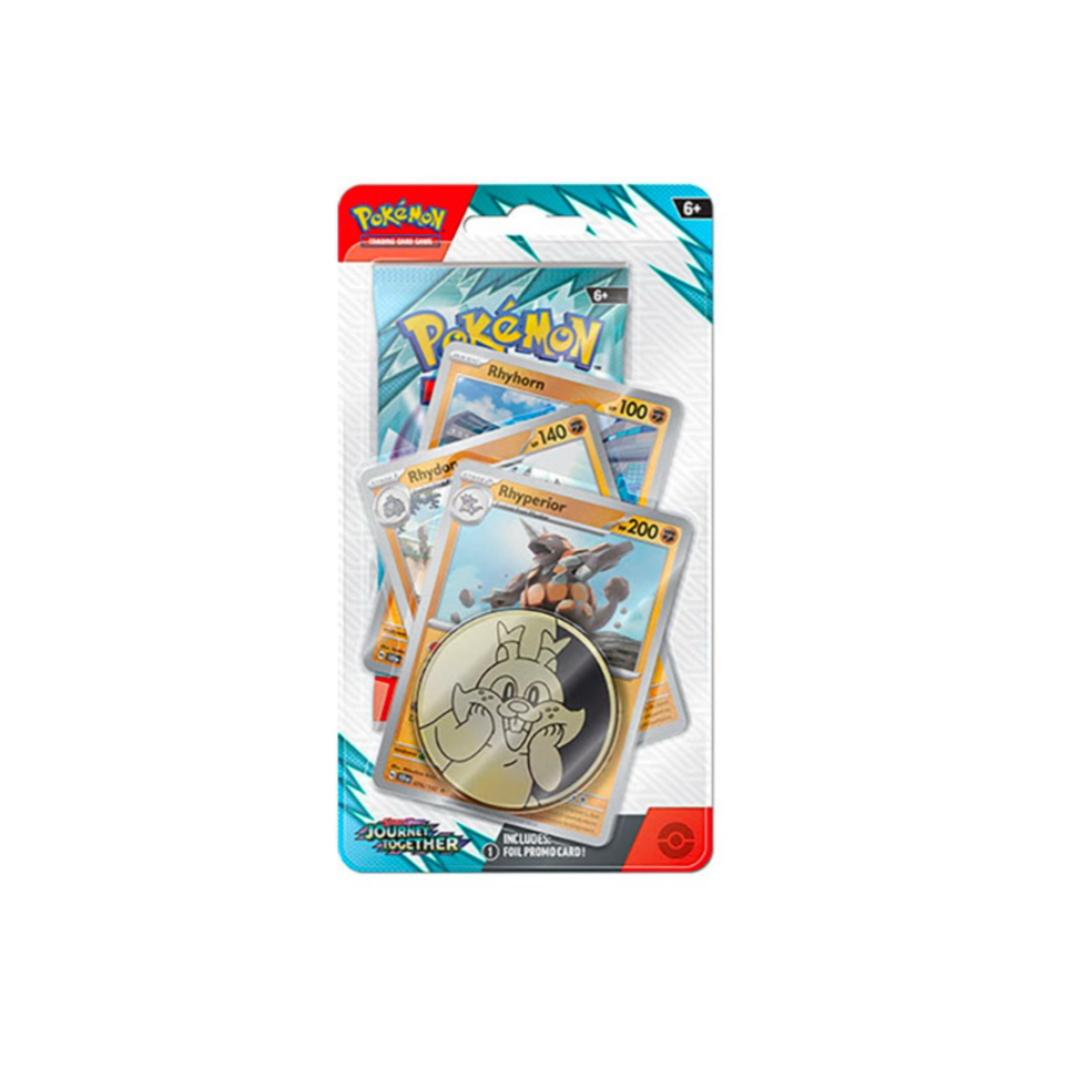 Scarlet and Violet Journey Together Premium Checklane Blister Rhyperior