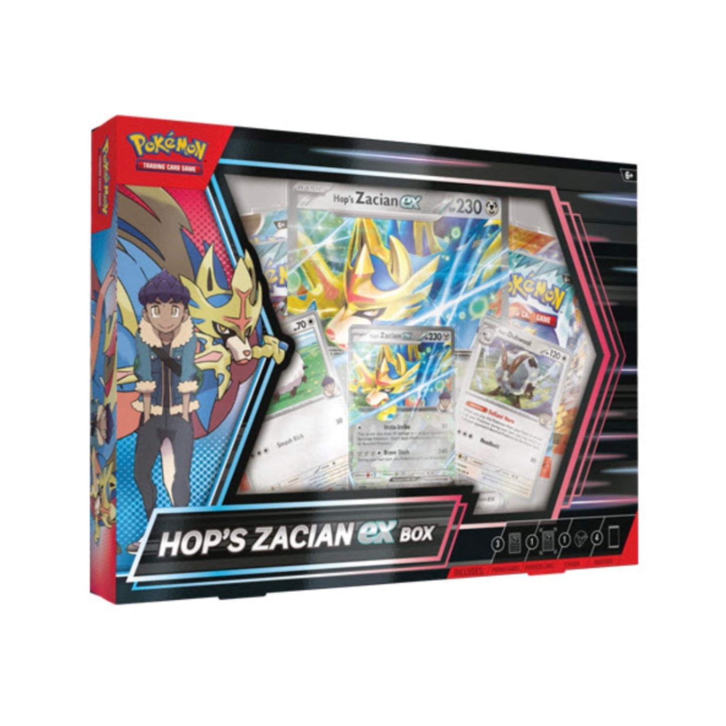 Pokemon TCG: Hop's Zacian ex Box