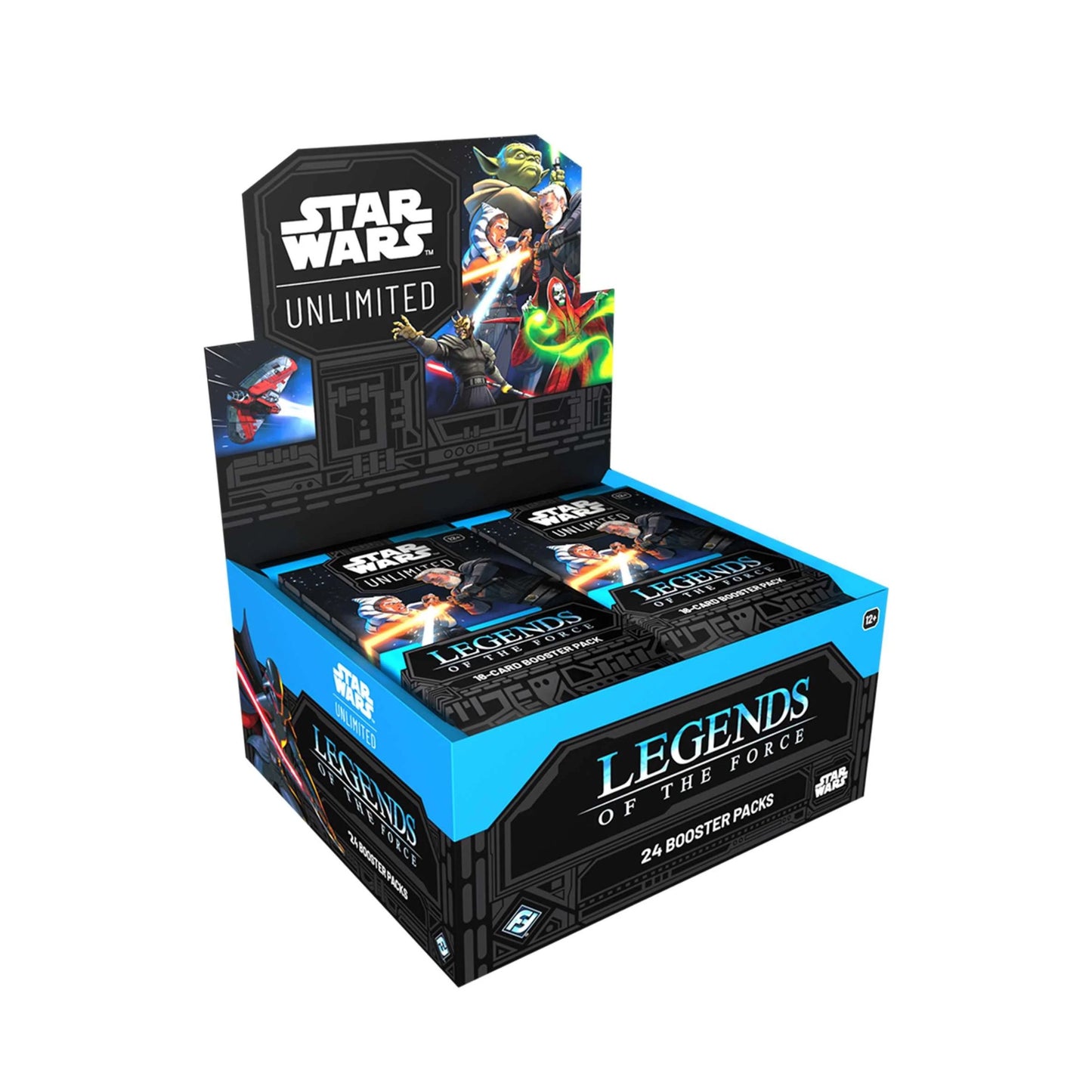 Star Wars Unlimited Legends of the Force Booster Box – Set 5 (24 Packs)
