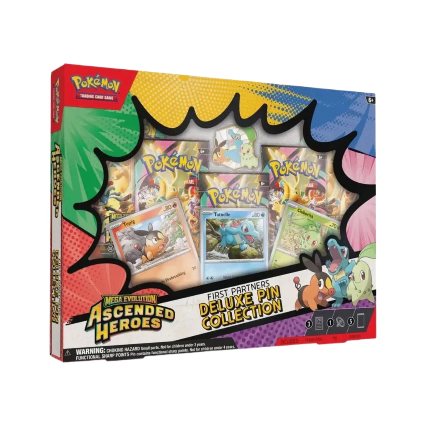Pokémon - Mega Evolution - Ascended Heroes - First Partners Deluxe Pin Collection PRE ORDER