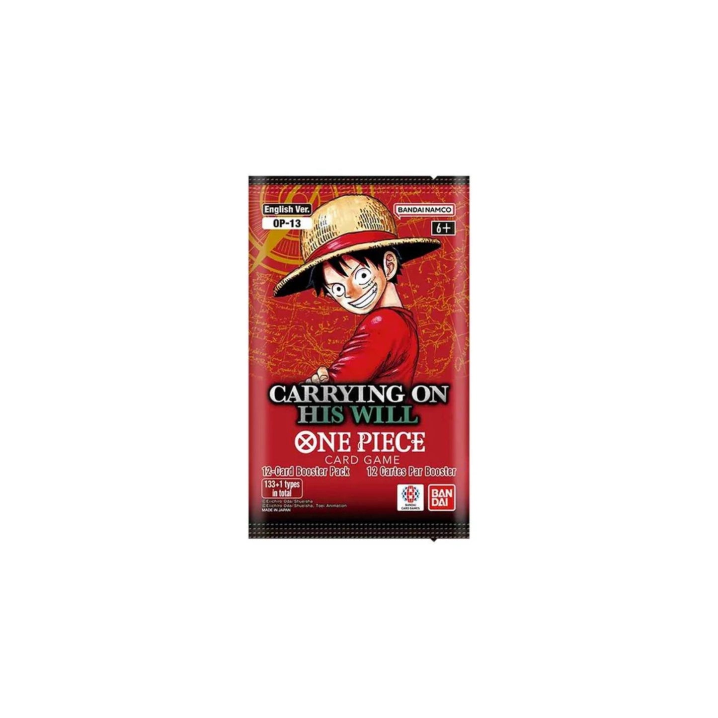 One Piece - Carrying On His Will (OP-13) Booster Pack