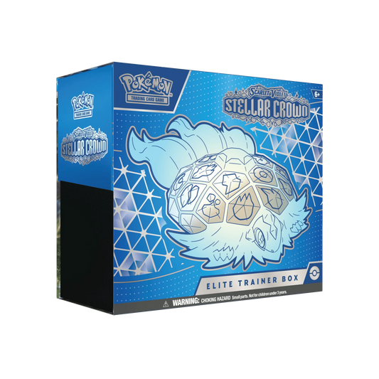 Pokemon TCG: Scarlet & Violet 7 - Stellar Crown - Elite Trainer Box