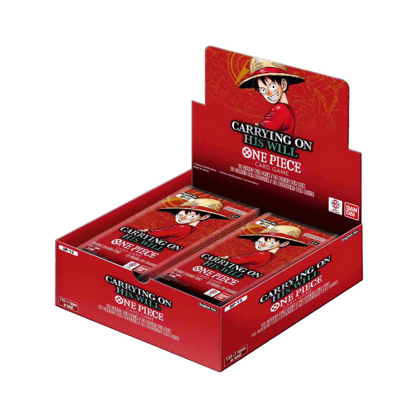 One Piece - Carrying On His Will (OP-13) Booster Box