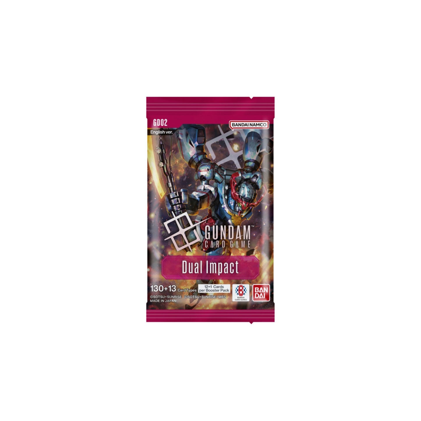 Gundam Card Game – Dual Impact Rising (GD-02) Booster Pack