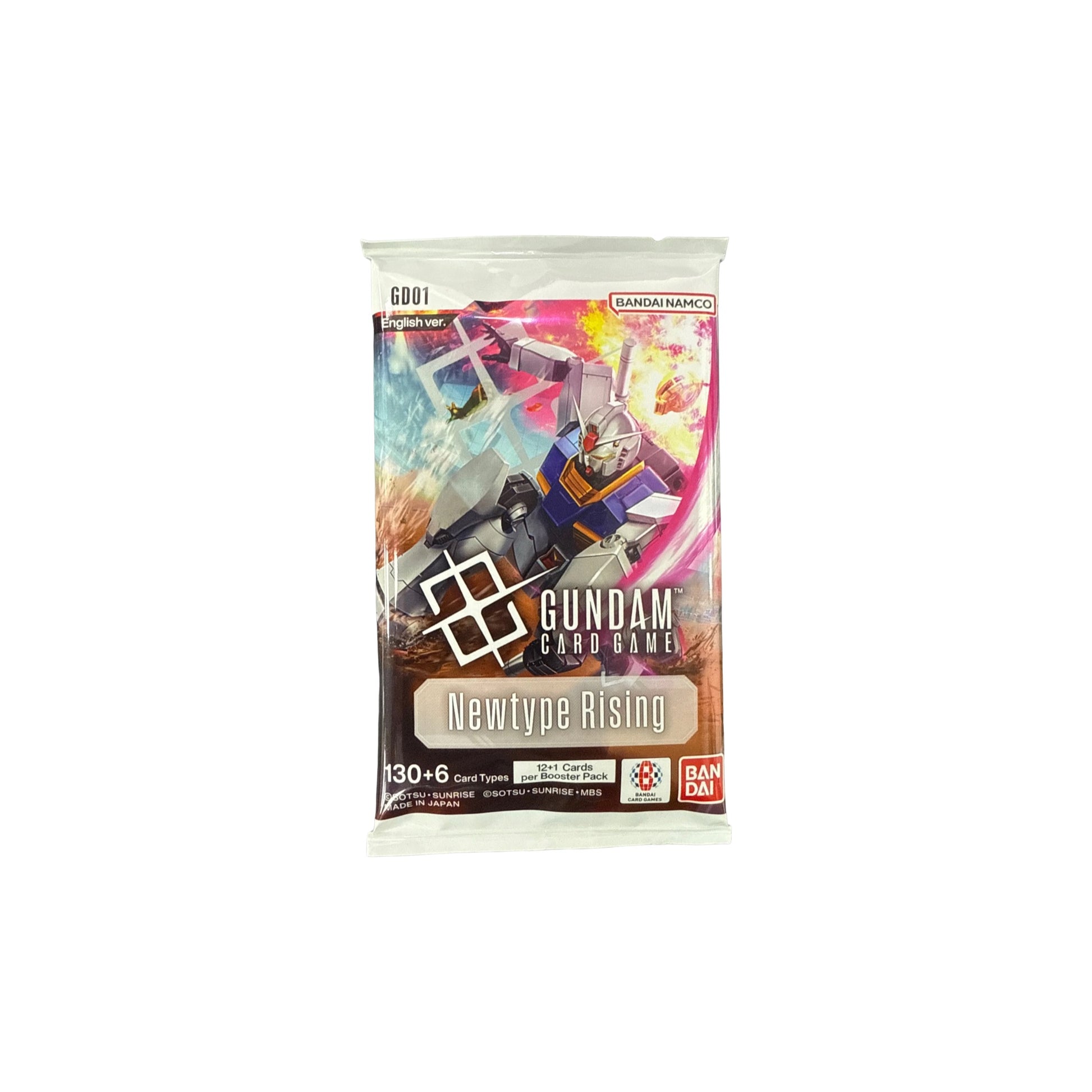 Gundam Card Game Newtype Rising (GD-01) Booster Pack Nerd Cave Gundam Card Game Newtype Rising (GD-01) Booster Pack Nerd Cave