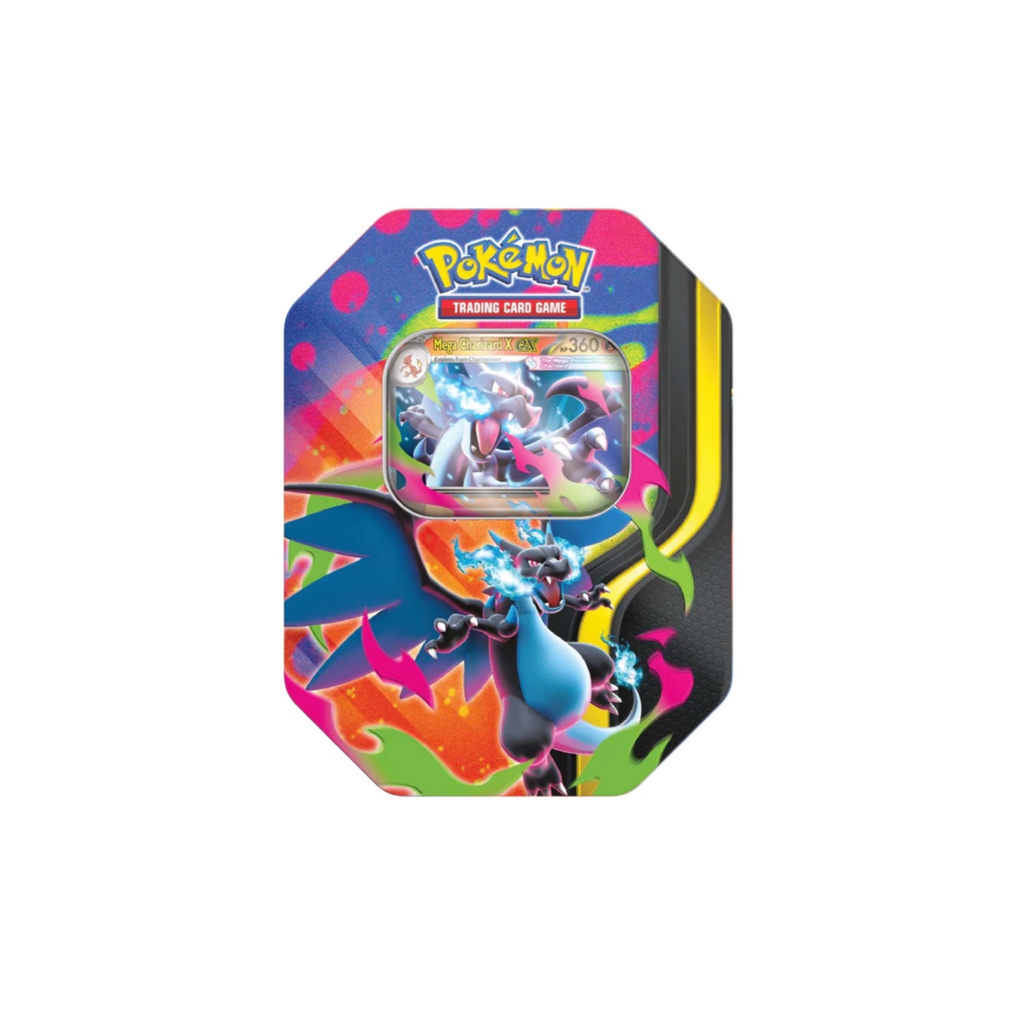 Pokémon TCG: Mega Charizard ex Tin (Mega Charizard X) PRE ORDER
