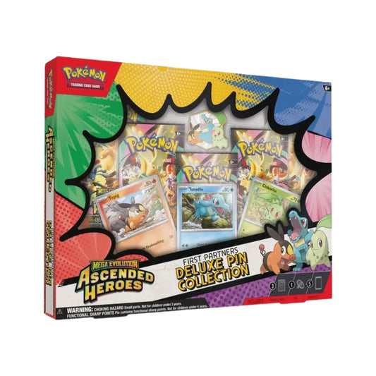 Pokémon - Mega Evolution - Ascended Heroes - First Partners Deluxe Pin Collection PRE ORDER