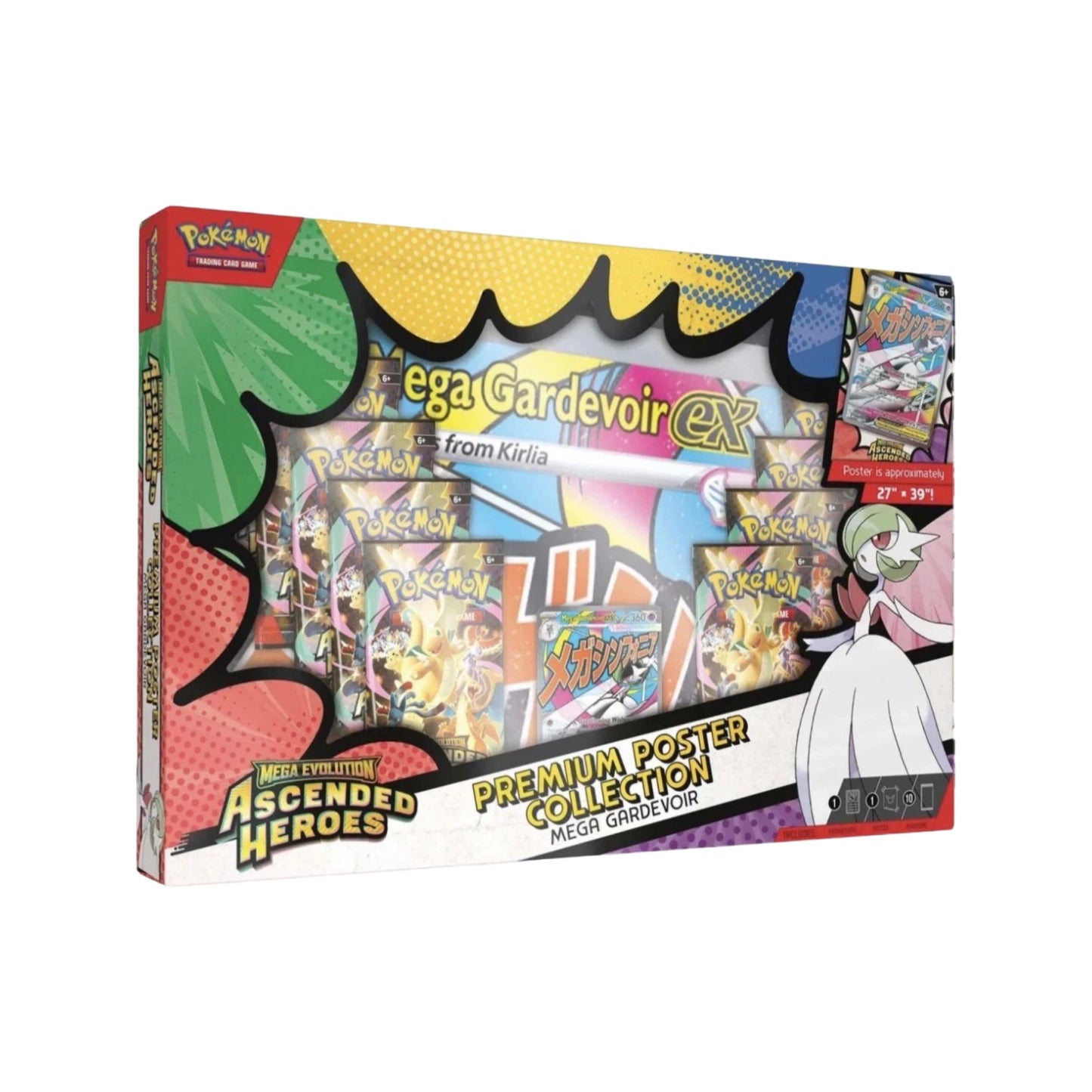 Pokémon - Mega Evolution - Ascended Heroes - Premium Poster Collection (Gardevoir) PRE ORDER