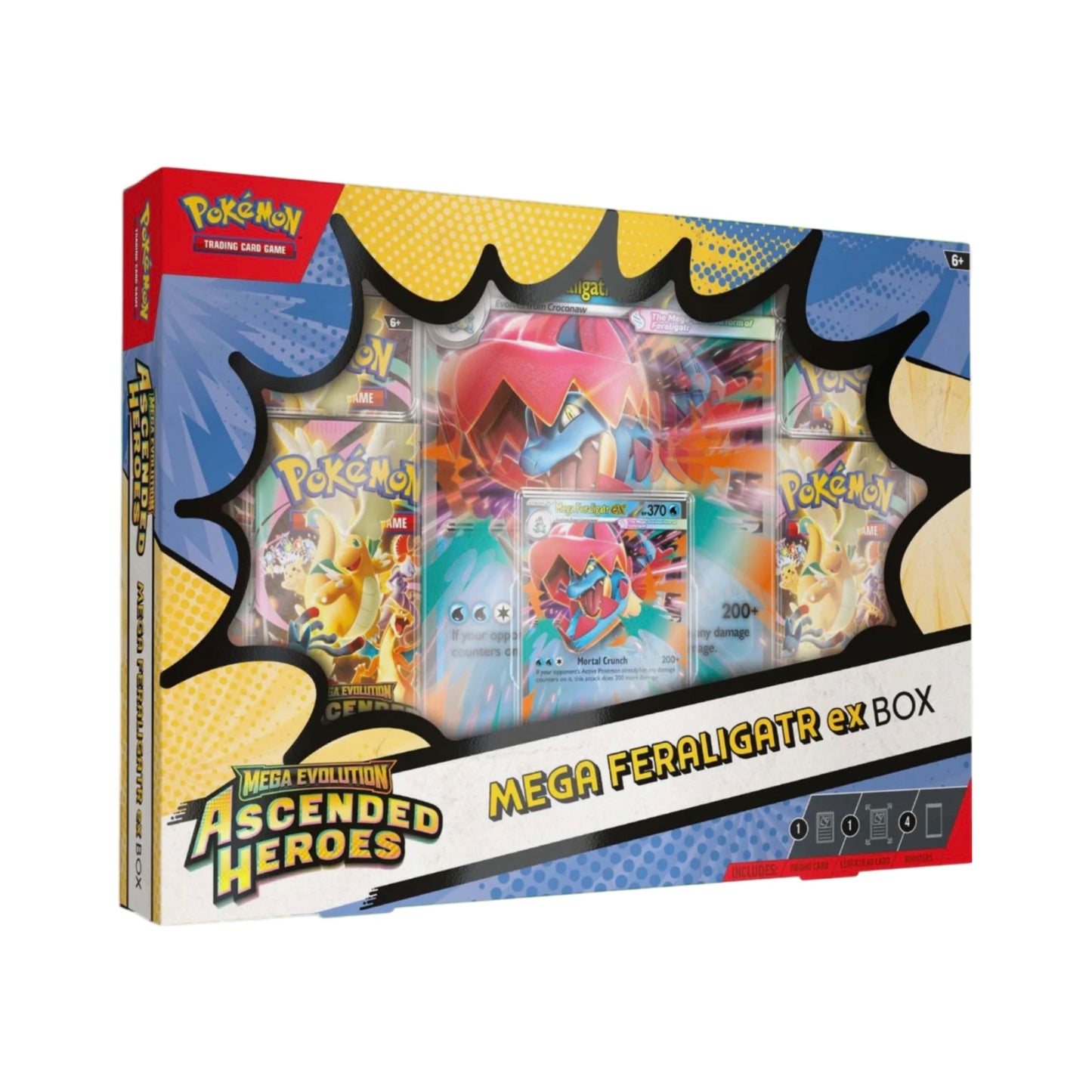 Pokémon - Mega Evolution - Ascended Heroes - Mega Feraligatr ex Box PRE ORDER
