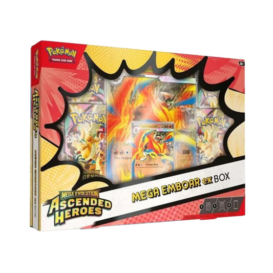 Pokémon - Mega Evolution - Ascended Heroes - Mega Emboar ex Box