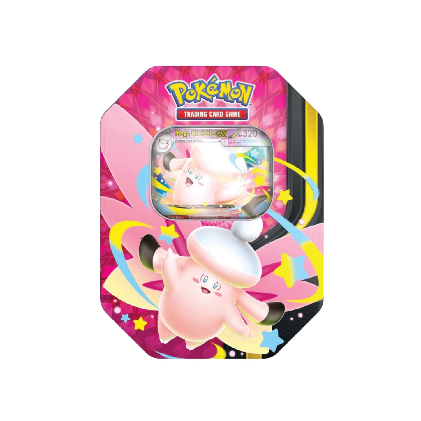 Pokémon TCG: Mega Moonlit Tin (Mega Clefable) PRE ORDER
